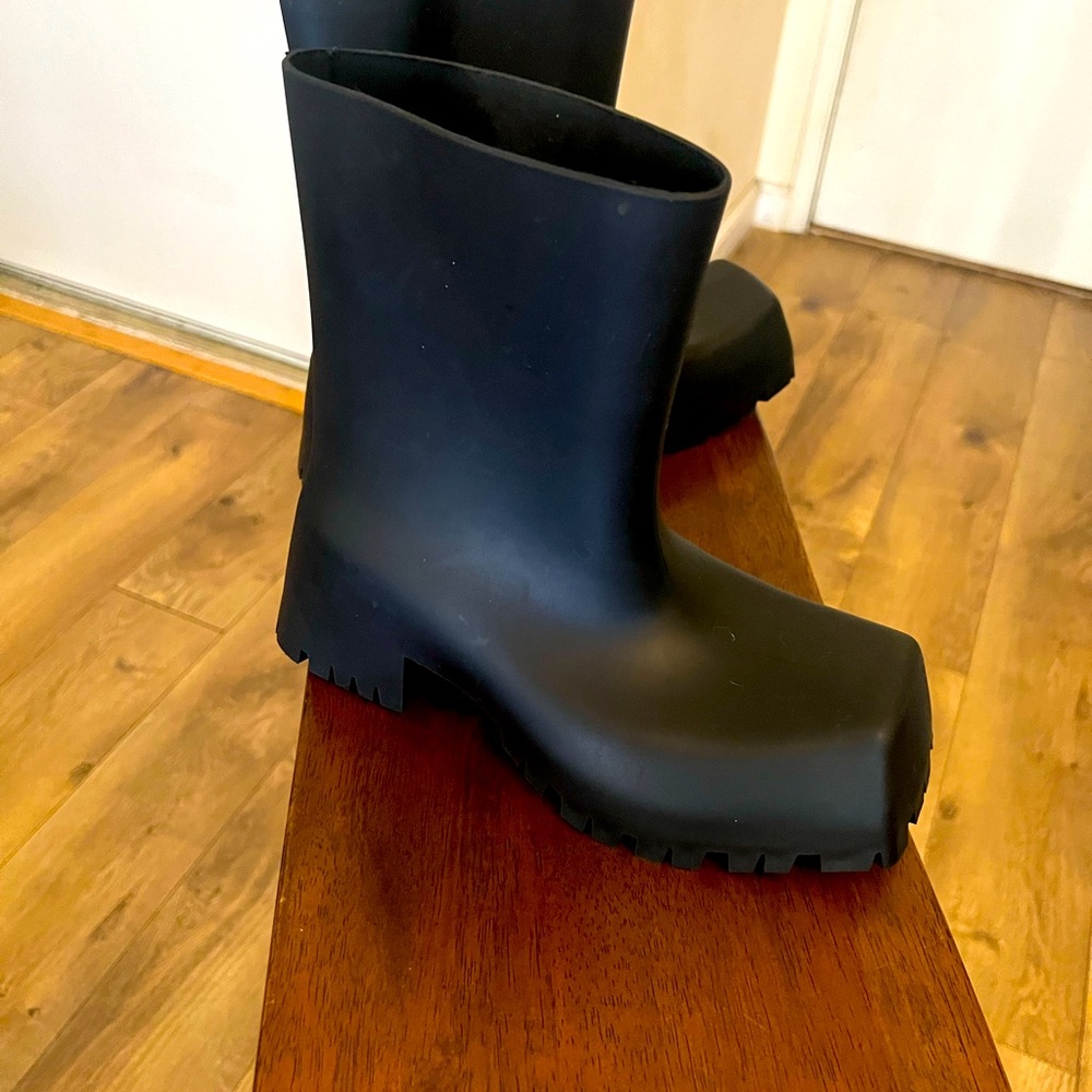 Rubber Ankle Boots